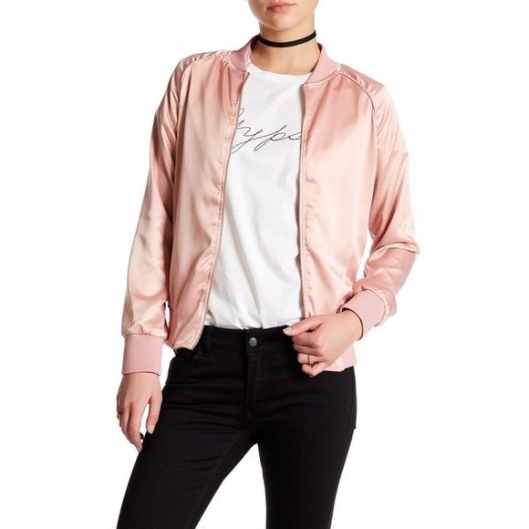 Sincerely Jules Pink Bomber Jacket - Picture 2 of 6